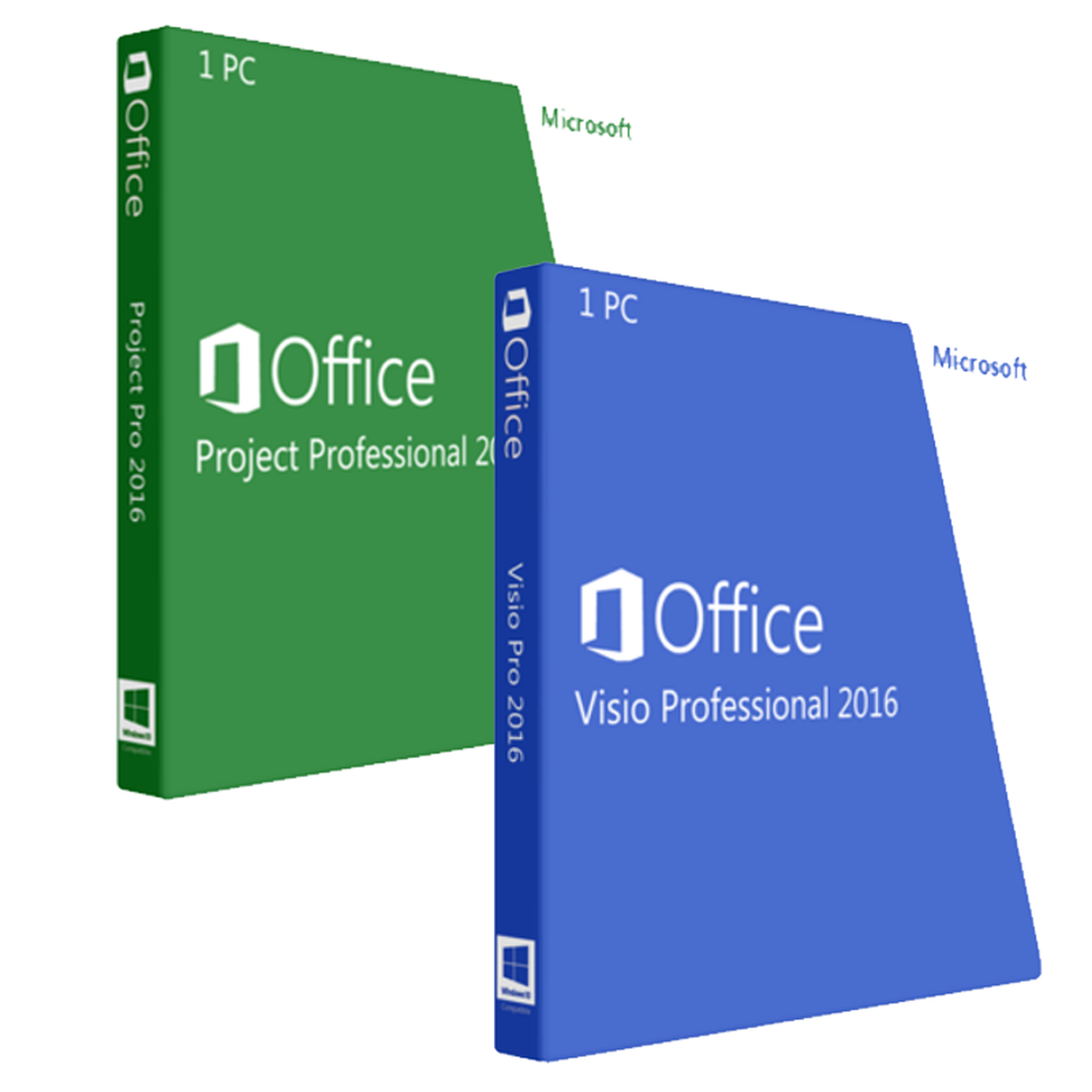 Pachet Licente: Visio Pro 2016 + Project Pro 2016 (RETAIL)