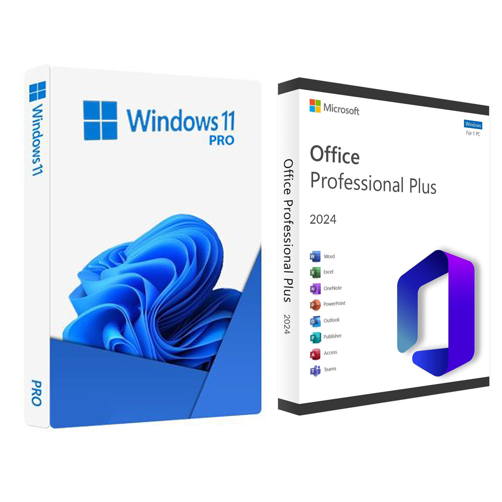 Pachet Licente: Windows 11 Pro + Office Pro Plus 2024